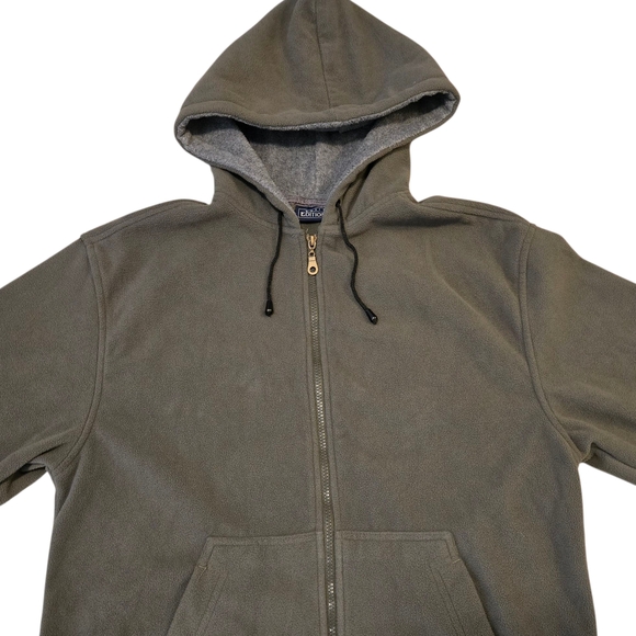 2 for $10 basic EDITIONS Fleece Zip Up Hoodie Small - Picture 3 of 5